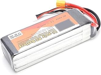 Shenruifa 14.8V 4500mAh 4S 60C Lipo Battery Pack with XT60 Plug RC Battery for RC Car Boat Helicopter Drone