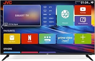 JVC 50 Inch 4k UHD Smart TV Android Official With Google Assistant, Google Play, Netflix, YouTube, Wi-Fi Color Black Model LT50N7105-1 Years Full Warranty.