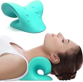 Neck Stretcher,Neck Cloud,Neck Cloud - Cervical Traction Device,Neck Pain Relief,Neck Traction,Neck Flexi,Traction Equipment,Neck Pain Relief Pillow - Green