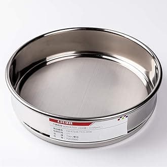 φ20×4.5cm 2300 Mesh 304 Stainless Lab Sieves Economy Test Sieve 304 Stainless Steel Wire Cloth（0.005mm）