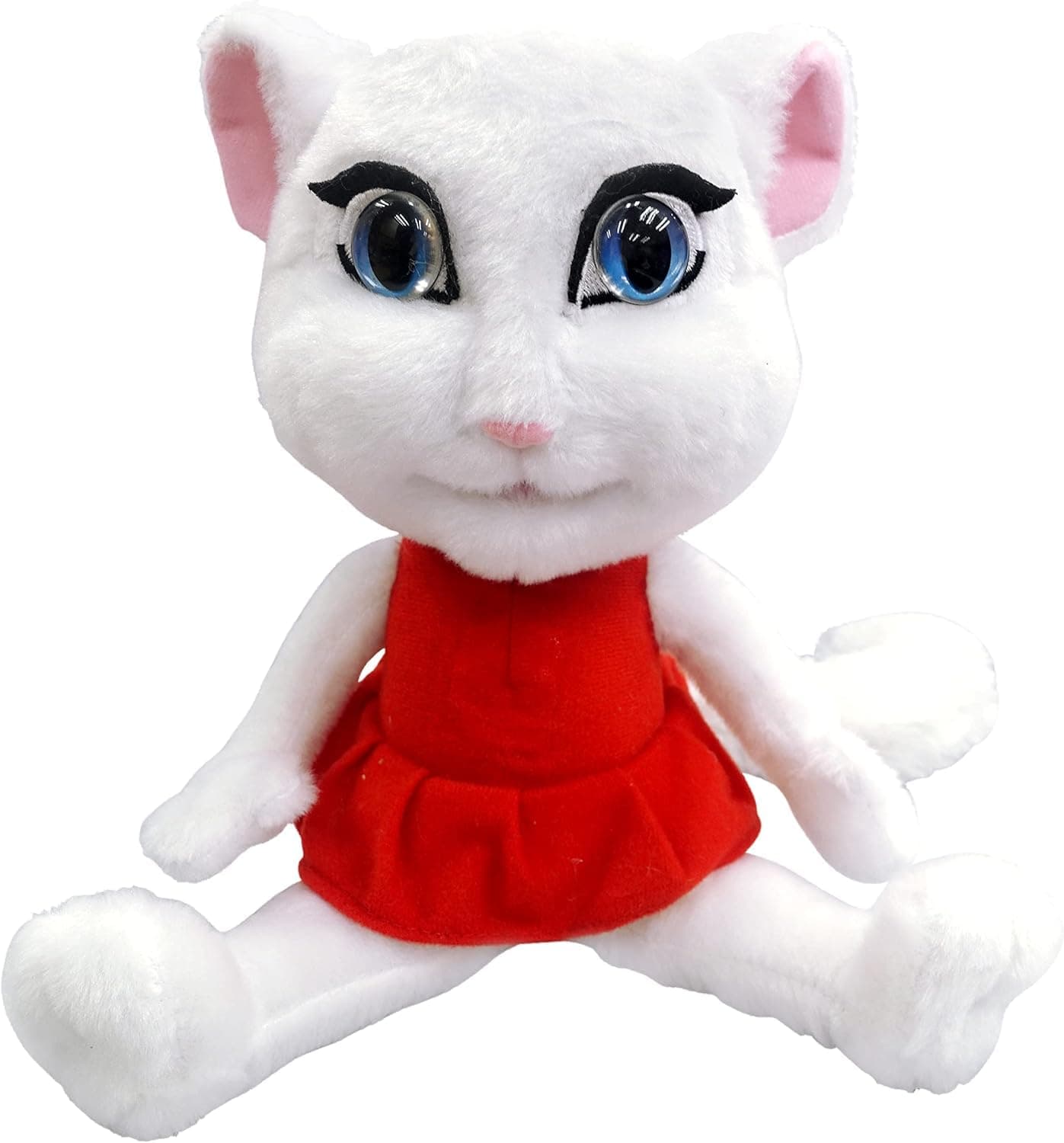 Talking Friends Talking Angela Animated Interactive Cuddly Plush Toy with Talkback 12 Inches / 30CM Tall