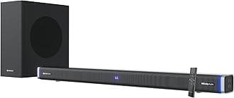 ZEBRONICS Juke BAR 9102 PRO 240W Output Dolby Soundbar with Bluetooth 5.0, HDMI (ARC), 6.5" Subwoofer, Optical, Wall Mountable, Virtual 5.1 and LED Display