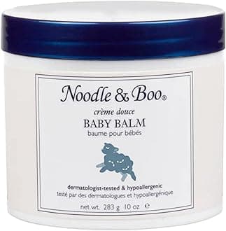 Noodle & Boo Baby Balm For Face And Body, Hypoallergenic And Natural Baby Skin Care With Organic Calendula For Sensitive Skin, Pediatrician And Dermatologist-Tested