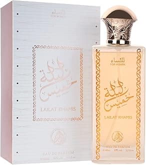 Al-Fakhr Lailat Khamis Women Eau De Parfum Long Lasting 100ml Women Perfume, Balsamic, Floral & Woody, Soothing Fragrance