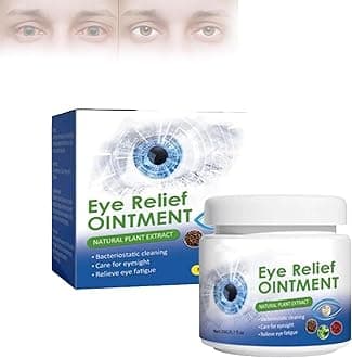 AEXZR Eye Relief Ointment, Night Dry Eye Ointment, Quickly and Effectively Relieves Eye Fatigue, Dryness, Redness and Soreness, for Dry Eyes at Night (1Pcs)