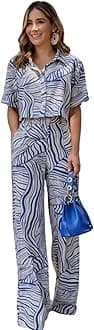 Leriya Fashion Co-ord Set for Women Stylish | Summer Cord Set for Women | Jumpsuit for Western Party Suit | Formal Office Wear & Casual Look | Summer Travel Co Ord Set Beach & Holiday Look