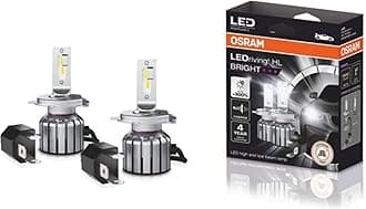 OSRAM LEDriving® HL BRIGHT, ≜ H4/H19, LED High/Low Beam Lamps, Off-road only, non ECE,+300% more brightness, 6000K, Hanging Folding box (2 lamps)