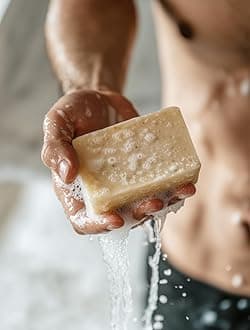 Crate 61 Coconut Soap 3 pack, 100% Vegan Cold Process, scented with premium food grade organic flavors, for men and women, face and body. ISO 9001 certified manufacturer