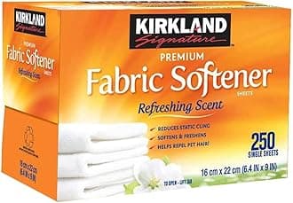 Signature Fabric Softener Sheets, Refreshing Scent, 250 Count