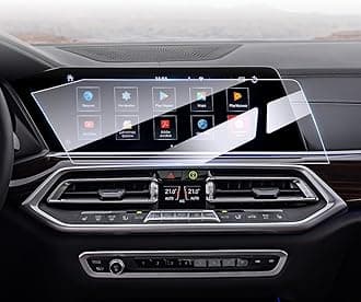 Karltys [Upgrade Screen Protector for BMW X5 G05 2019~2023 /X7 G07 19~22 12.3 Inch Accessories [No Glare & Fingerprint] for Touch Screen, Tempered Glass Car Navigation Display Screen Cover
