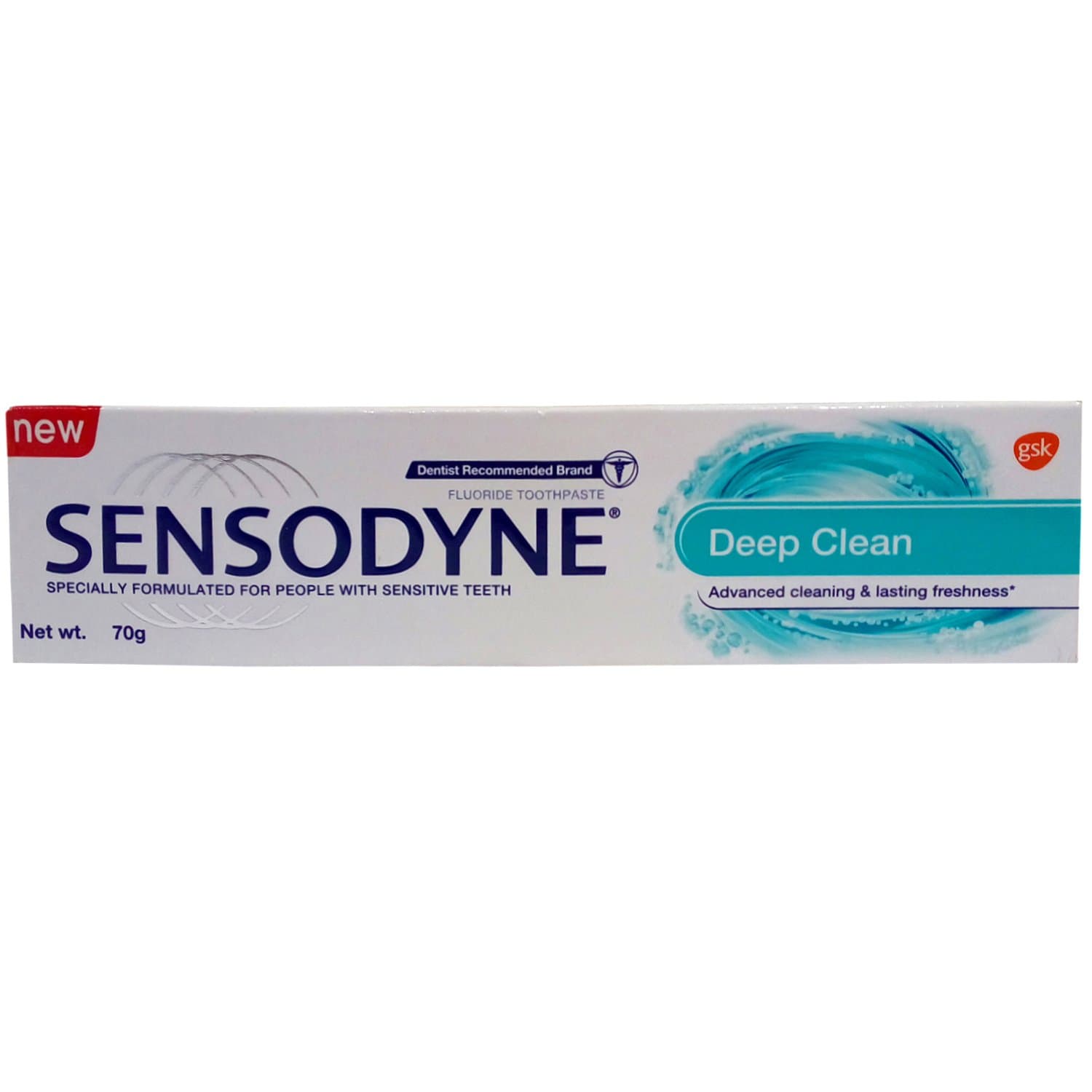Sensitive Toothpaste - Deep Clean, 70g Carton