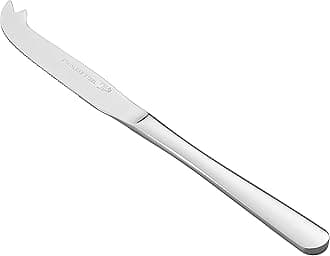 Tala Performance Stainless Steel Cheese Knife, Premium Mirror Polish Finish, Ideal for Soft & Hard Cheeses, Ergonomic Handle, Dishwasher Safe, Metallic Silver