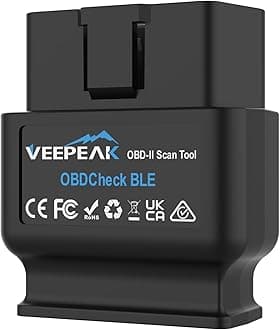 Veepeak OBDCheck BLE Bluetooth OBD II Scanner for iOS & Android, Car Wireless Check Engine Light Code Reader Diagnostic Tool