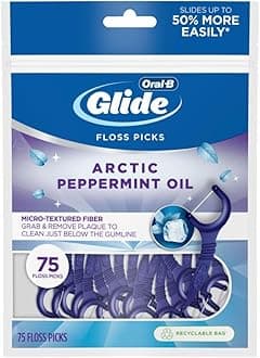 Oral-B Glide White Dental Floss Picks Oral-B Glide White Dental Floss and Picks