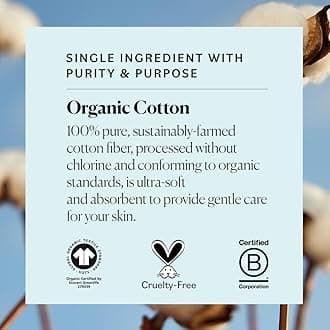 Sky Organics - Organic Cotton Swabs, Ultra Soft Tips - Strong & Durable - Hypoallergenic - Chlorine Free - Sustainable - Natural, Vegan & Cruelty Free - Skin Care & Self Care (1000 Count)