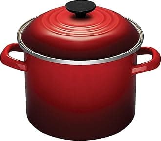 Le Creuset Enamel On Steel Stockpot, 6 qt., Cerise