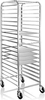 GRIDMANN Commercial Bun Pan Bakery Rack - 20 Sheet