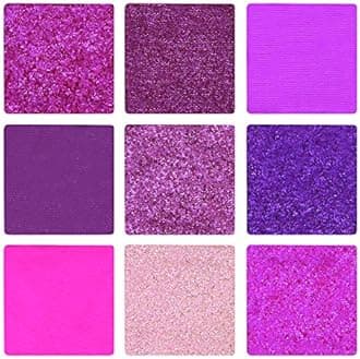 Nicka K Nine Color Eyeshadow Palette - Sugar Plum, Multicolor, 11 g Matte & Shimmery Finish