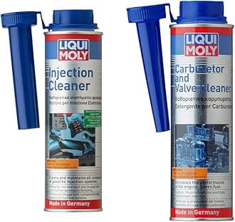 1818 Mtx Carburetor And Valve Cleaner 300ml & Liqui Moly 1803 Injection Cleaner 300ml