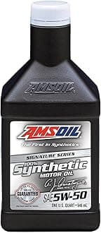 Amsoil Signature Series 5W-50 Synthetic Motor Oil (1 Quart) for Car