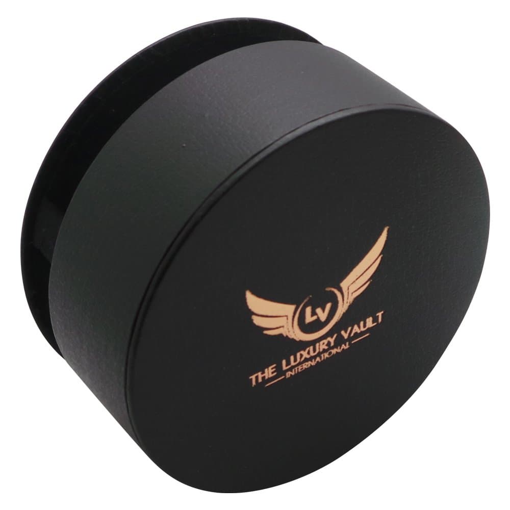 Masonic Freemason Black Pocket Watch and Chain Quality Gift Case Engraved Crest