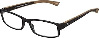 Sportex SAV Men's AR4160 Reading Glasses - Flexible, Durable, Ultra-Lightweight, High-Performance Readers For Men, Brown, 1.5