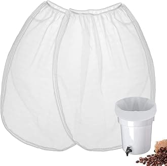 PalpitateC Replacement Toddy Filter Bag Compatible with Toddy Cold Brew System for 5 Gallon Cold Coffee Brew Filter Replacement Strainer Bag - Reusable (2 Pack)