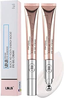 Electric Eye Cream,2 In 1 Eye Bag Repair Electric Massage Eye Cream | Microcurrent Under Eye Cream for Instant Reduces Under-Eye Bags, Dark Circles & Puffiness Backlight