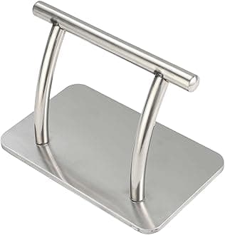Steel Foot Rest Sturdy Convenient Comfortable Professional Stainless Foot Rest Pedal for Hairdresser Salon Nail Pedicure Massage Spa and More