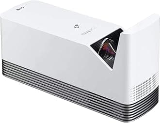 LG CineBeam FHD Projector HF85LA - DLP Ultra Short Throw Laser Home Theater Smart Projector, White