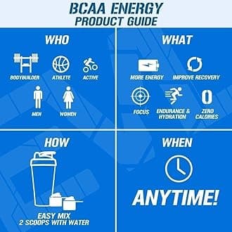 Evlution Nutrition BCAA Energy Blue Raz