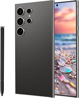 I25 Ultra Smartphone 8+256GB, 6.99" FHD+ Display, Snapdragon 8 Gen 3, 7000mAh, 68MP+108MP Cameras, Stylus Pen, Fingerprint & Face Unlock, GPS (Deep Black)