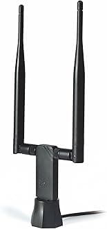 PAU0D AC1200 Wireless AC USB Adapter w/Dual Antennas - Windows 7/8/10/11/2019/2022, Zorin, MXLinux, Mint, Ubuntu, Fedora, openSUSE, Rocky, Kali Linux and Raspbian