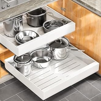 KitstorackExpandable Cabinet White-53D-02