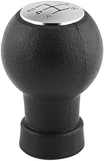 Shift Knob 5 Speed, Manual Suzuki Sx4 Car Gear Shifter Knob Stick Head Lever for Suzuki Swift SX4 2005-2010 Black