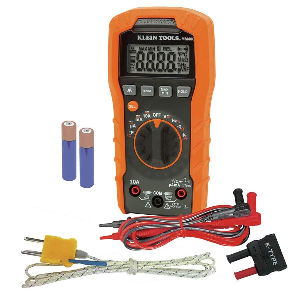 KleinTools MM400 Digital Multimeter Auto Range 600V