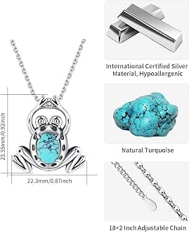 BDL Genuine Turquoise Jewelry for Women, Sterling Silver Earrings and Necklaces for Women, Leverback Dangle Drop Earrings Jewelry