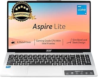 Aspire Lite 12th Gen Intel Core i5-12450H, Office 2024 + M365 Basic, 16GB RAM/1 TB SSD/Intel UHD Graphics, Full HD IPS, 15.6"/39.62 cm, Win11Home, AL15-52H,Backlit KB, Thin and Light Laptop