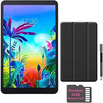 G Pad 5 10.1-inch (1920x1200) 4GB LTE Unlocked Tablet, Qualcomm MSM8996 Snapdragon 821 2.34GHz Processor, 4GB RAM, 32GB Storage, Bluetooth, Android (Tablet w/PenCase64GBSD)