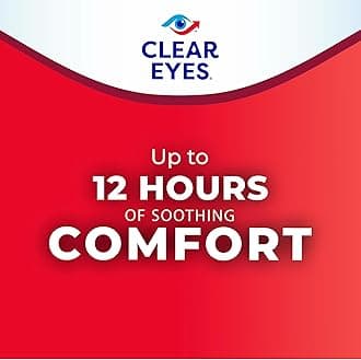 Clear Eyes Redness Eye Relief Eye Drops, 1.0 Fl Oz, Pack of 3
