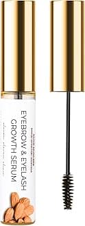 Eyebrow & Eyelash Growth Serum/Oil - Organic, Brow & Lash Boosting Enhancer for Thick Eyebrows and Eyelashes - Castor oil, for Women Fast & Rapid Volume with Applicator