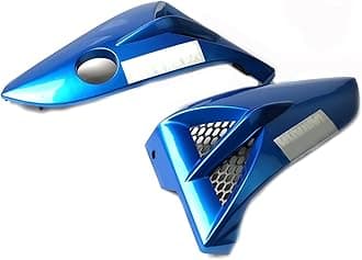Motorcycle Air Scoop Tank Cowling Fuel Tank Shroud Protection Cover Side Guard Part For YAMAHA YBR 125 YBR125 G YBR125G YBR 125G (Color : Light Blue)