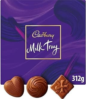Milk Tray Chocolate Box, Assorted Milk Chocolates Gift Set for Birthdays, Anniversaries & Special Occasions, 360 g (Pack of 1)