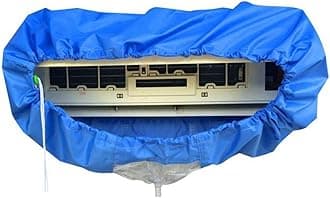 MDINC Air Conditioner Cleaning Cover Waterproof Dustproof Cover with 2.8M Water Pipe Cleaning Protector Bag for Household Air Conditioner (2P-3P)