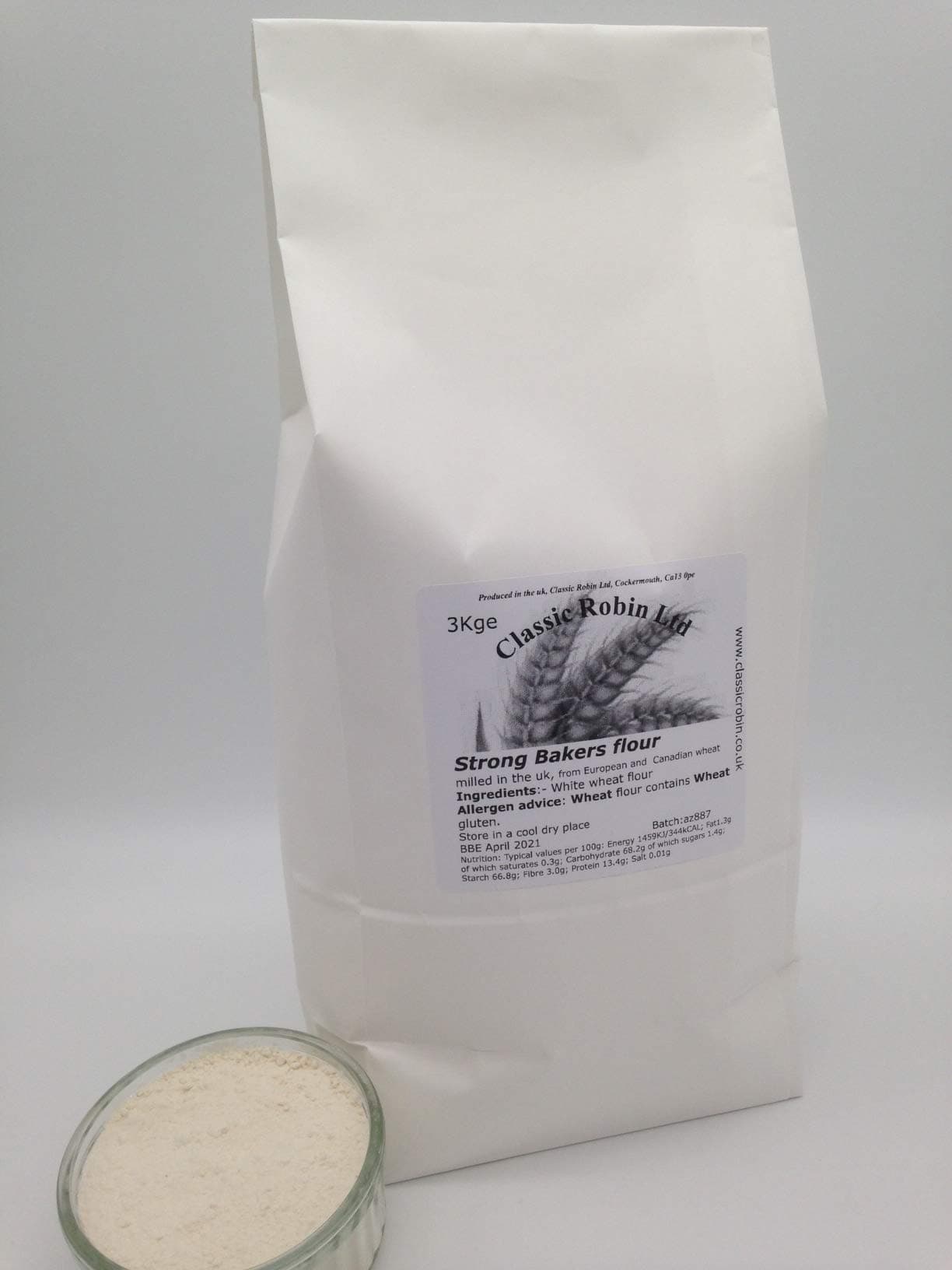 Strong White Bread Flour 3kg