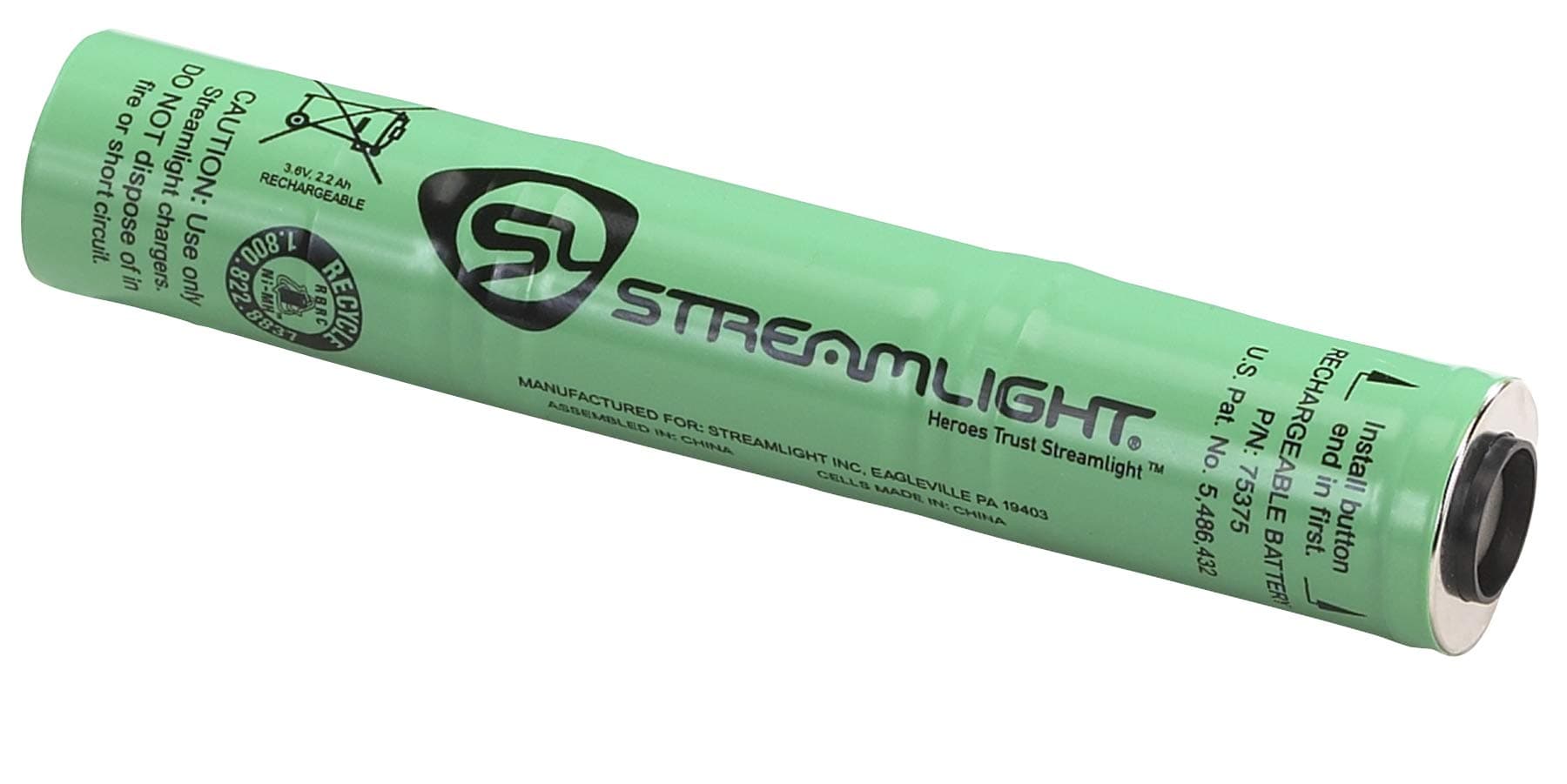 75375 Replacement Battery for Stinger & PolyStinger LED Flashlights: Not for Stinger 2020, UltraStinger, or Strion Models
