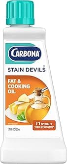 Stain Devils® #5 | Fat & Cooking Oil | Professional Strength Laundry Stain Remover | Multi-Fabric Cleaner | Safe Formula | 1.7 Fl Oz, 1 Pack
