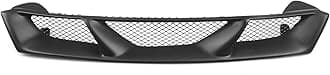 Compatible with S14 Silvia 1995-1998 Front Grille Racing Grill Carbon Fiber/Fiberglass Upper Bumper Hood Radiating Mesh Grid(Fiberglass)