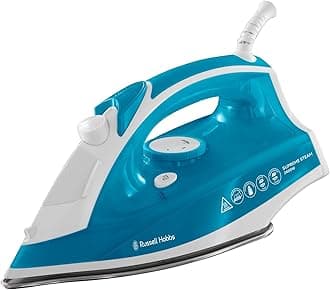 Supreme Steam Iron, Powerful vertical steam function, Non-stick stainless steel soleplate, Easy fill 300ml Water Tank, 110g Steam Shot, 40g Continuous steam, 2m Cord, 2400W, 23061