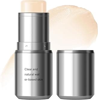 Clear Highlighter Stick, Sheer Dewy Glow Face Highlighter, Radiance Balm for Glass Skin, Lightweight Creamy Multiuse Makeup Stick, Buildable Watercolor Makeup Balm